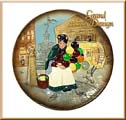 Old Balloon Seller Collectors Plate