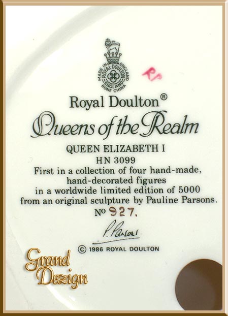 Queen Elizabeth I HN3099
