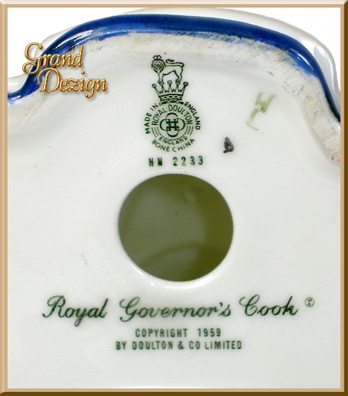 Royal Governor's Cook (Williamsburg) - Click Image to Close