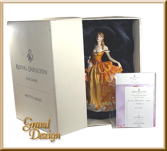 Happy Birthday 2009 HN5249 Royal Doulton Figurine Happy Birthday 2009 HN5249 Royal Doulton Figurine