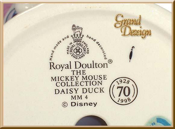 Walt Disney Daisy Duck MM4 Royal Doulton Figurine